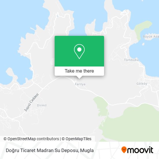 Doğru Ticaret Madran Su Deposu map