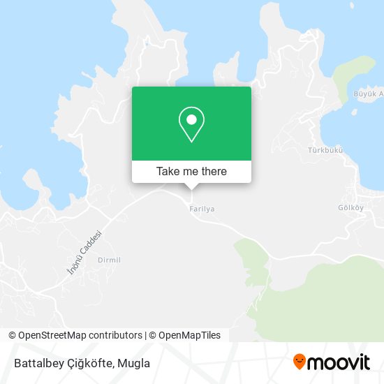 Battalbey Çiğköfte map