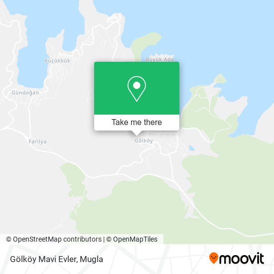 Gölköy Mavi Evler map