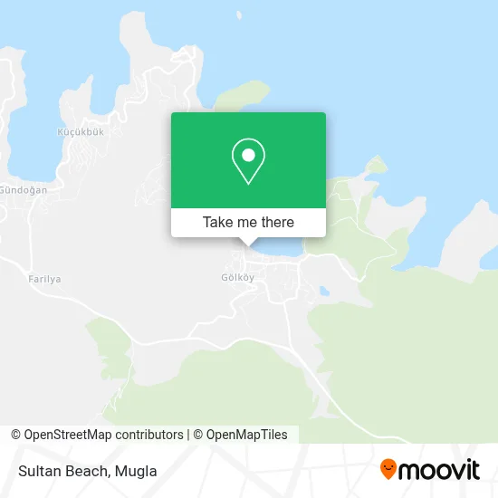 Sultan Beach map