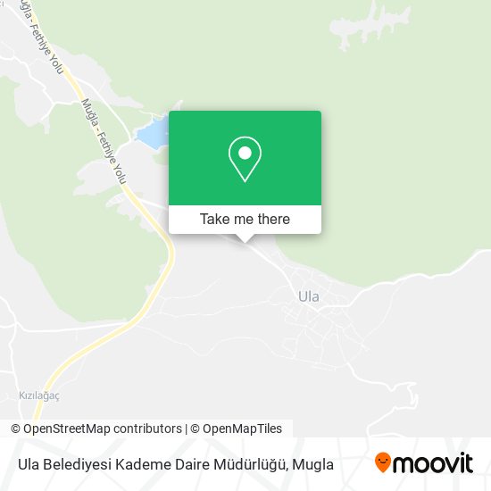 Ula Belediyesi Kademe Daire Müdürlüğü map