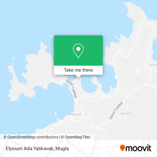 Elysium Ada Yalıkavak map
