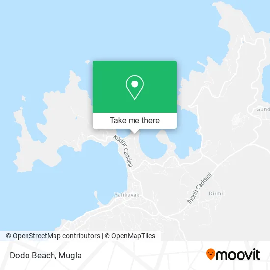 Dodo Beach map