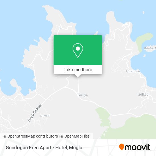 Gündoğan Eren Apart - Hotel map