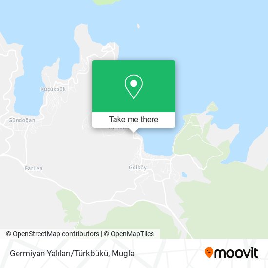 Germiyan Yalıları/Türkbükü map