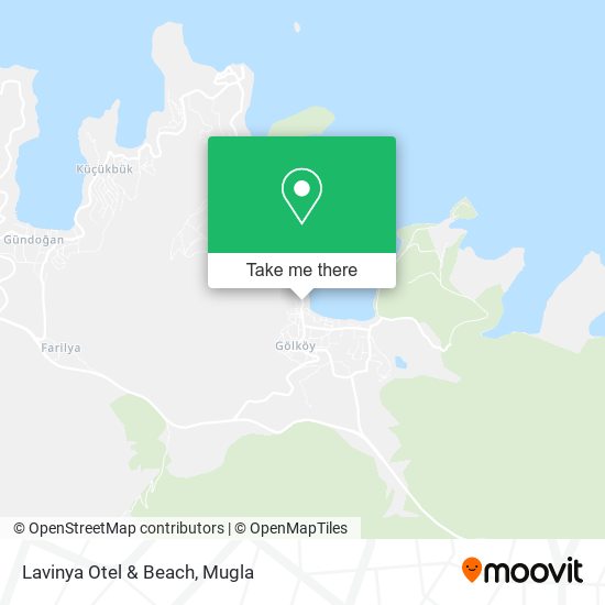 Lavinya Otel & Beach map