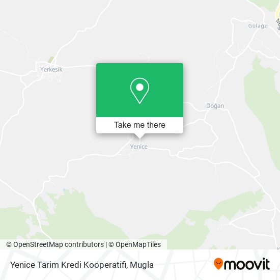 Yenice Tarim Kredi Kooperatifi map