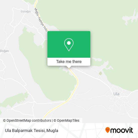 Ula Balparmak Tesisi map