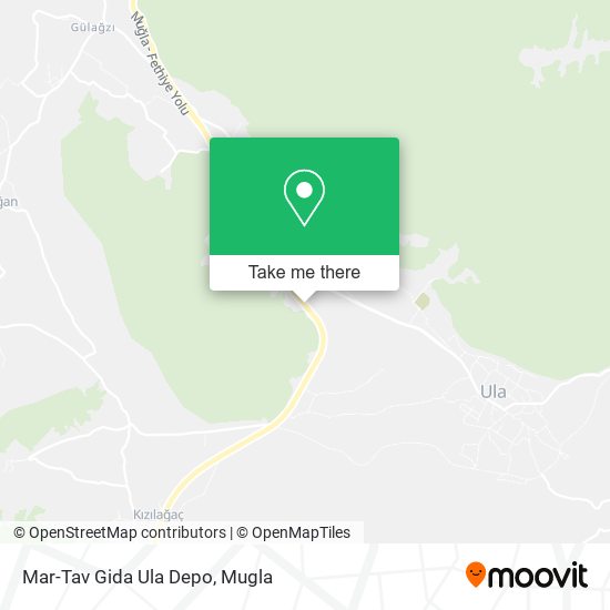Mar-Tav Gida Ula Depo map