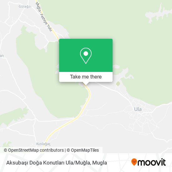 Aksubaşı Doğa Konutları Ula / Muğla map