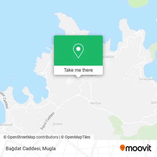 Bağdat Caddesi map