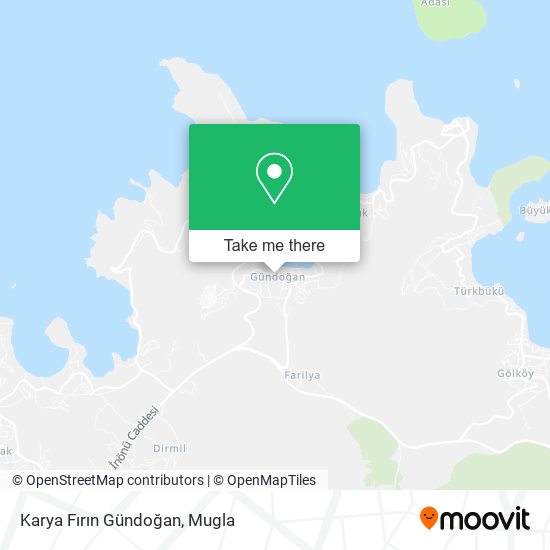 Karya Fırın Gündoğan map