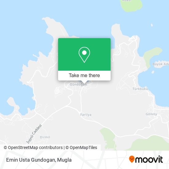 Emin Usta Gundogan map