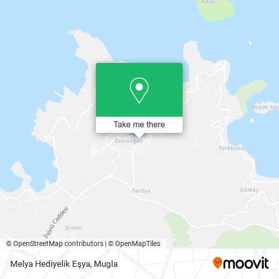 Melya Hediyelik Eşya map