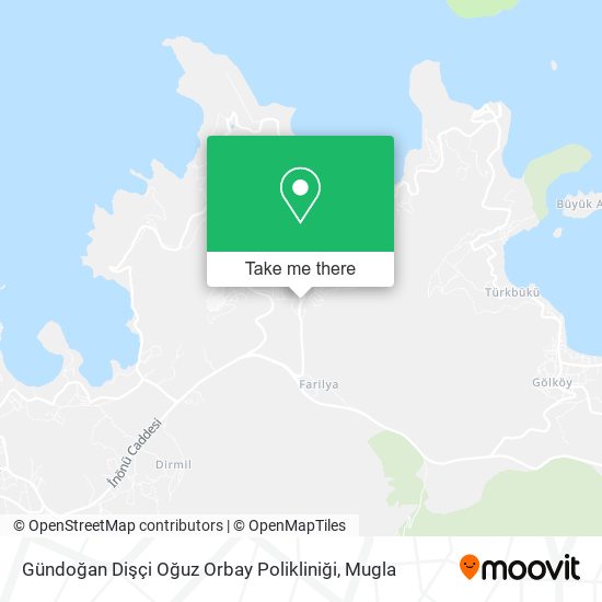 Gündoğan Dişçi Oğuz Orbay Polikliniği map