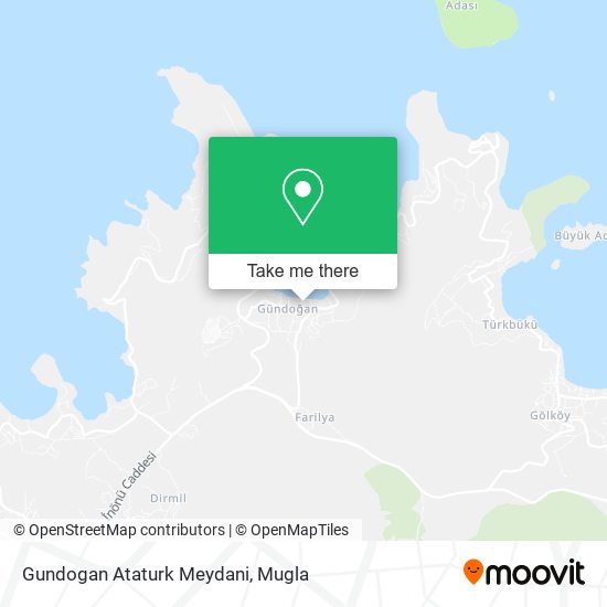 Gundogan Ataturk Meydani map