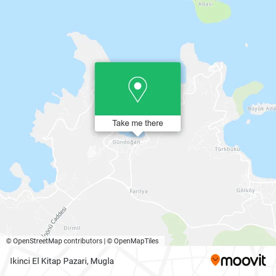 Ikinci El Kitap Pazari map