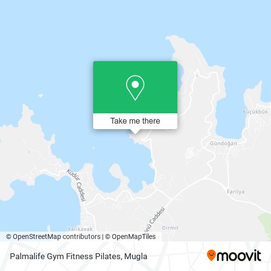 Palmalife Gym Fitness Pilates map