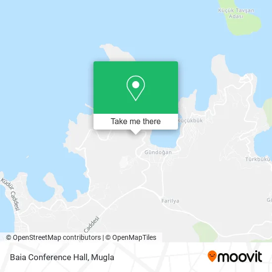 Baia Conference Hall map