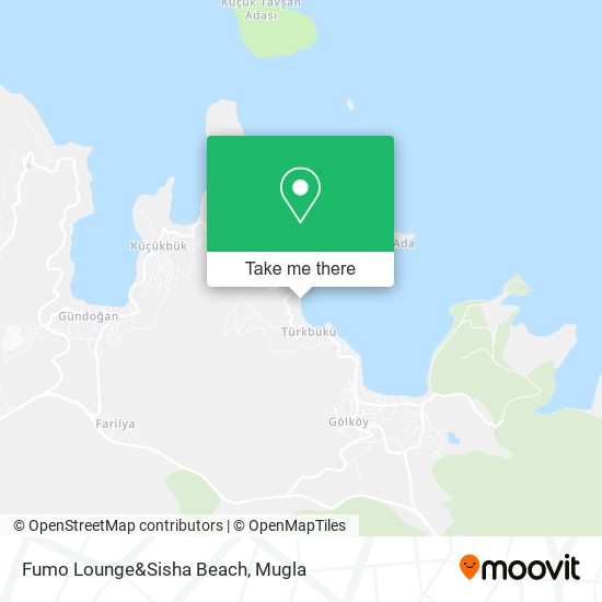 Fumo Lounge&Sisha Beach map