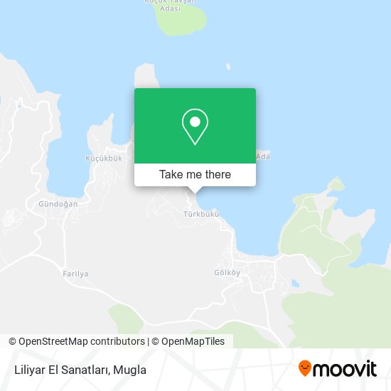 Liliyar El Sanatları map