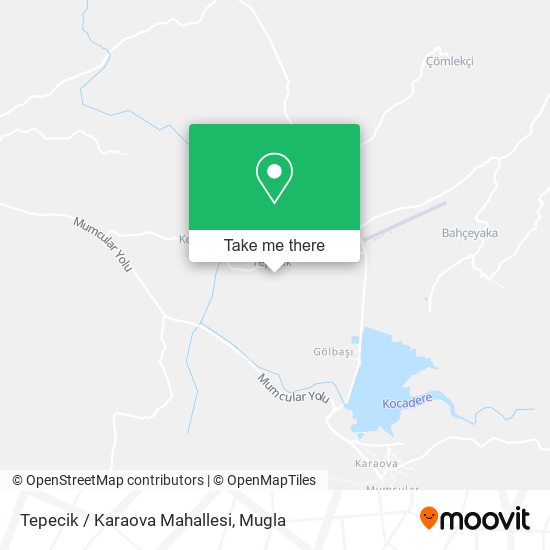 Tepecik / Karaova Mahallesi map