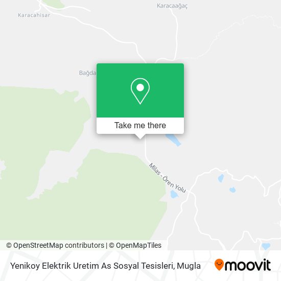 Yenikoy Elektrik Uretim As Sosyal Tesisleri map