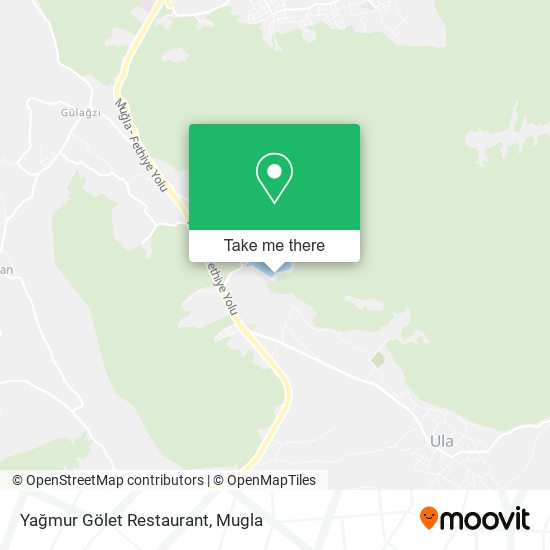 Yağmur Gölet Restaurant map