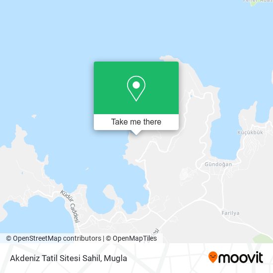 Akdeniz Tatil Sitesi Sahil map