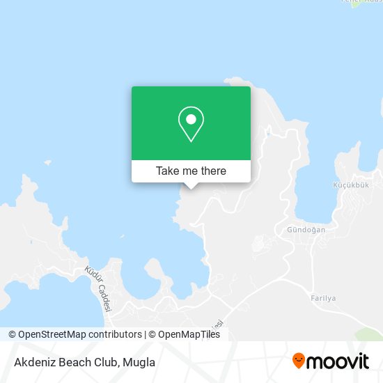 Akdeniz Beach Club map