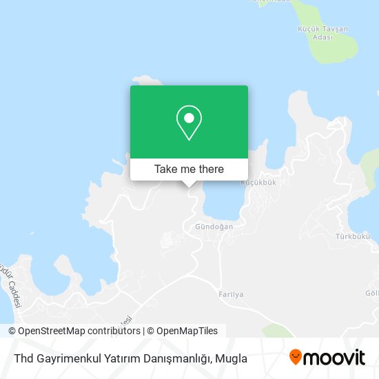 Thd Gayrimenkul Yatırım Danışmanlığı map