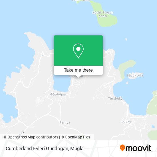 Cumberland Evleri Gundogan map