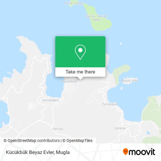 Kücükbük Beyaz Evler map