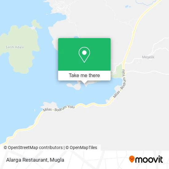 Alarga Restaurant map