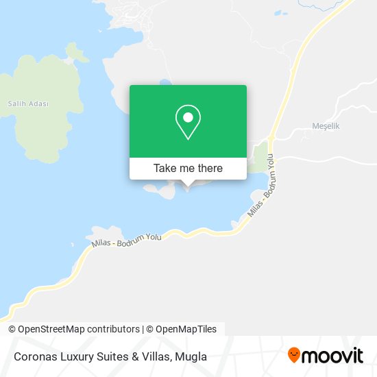 Coronas Luxury Suites & Villas map