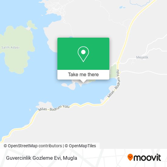 Guvercinlik Gozleme Evi map