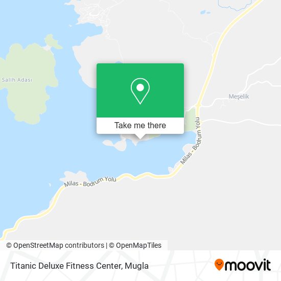 Titanic Deluxe Fitness Center map
