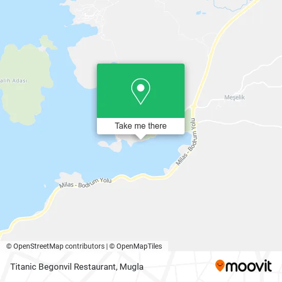 Titanic Begonvil Restaurant map