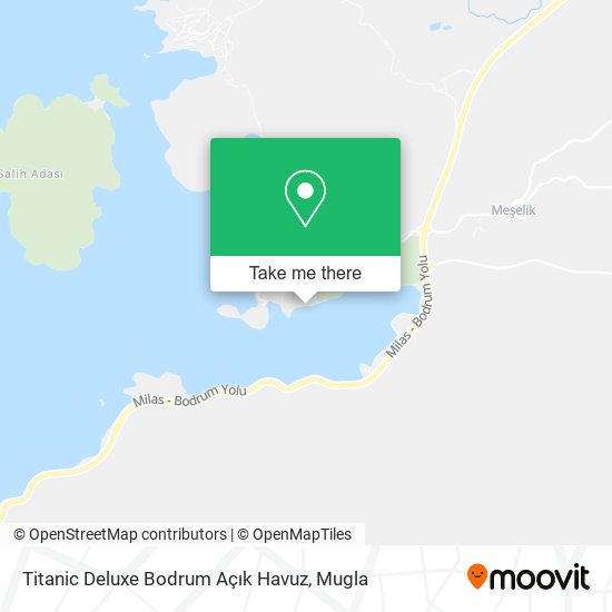 Titanic Deluxe Bodrum Açık Havuz map