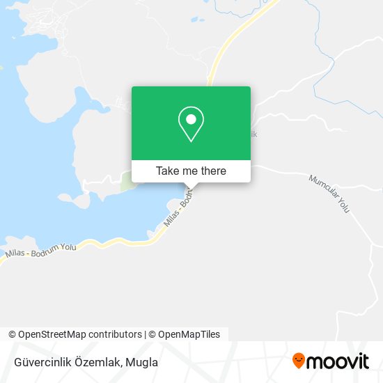Güvercinlik Özemlak map