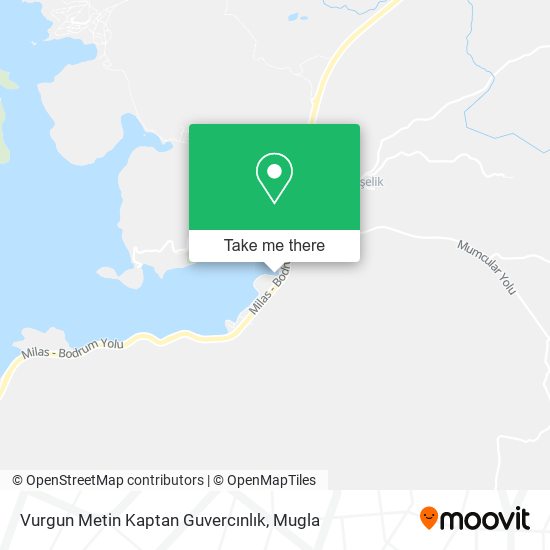Vurgun Metin Kaptan Guvercınlık map