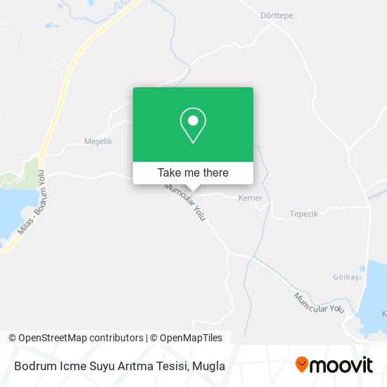 Bodrum Icme Suyu Arıtma Tesisi map