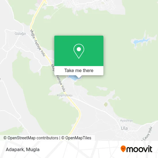 Adapark map