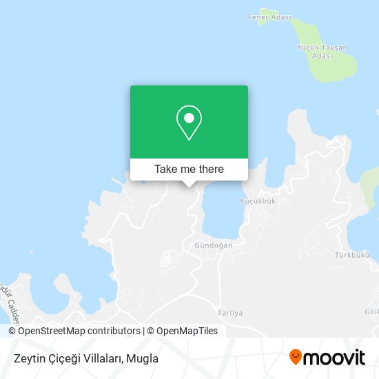 Zeytin Çiçeği Villaları map