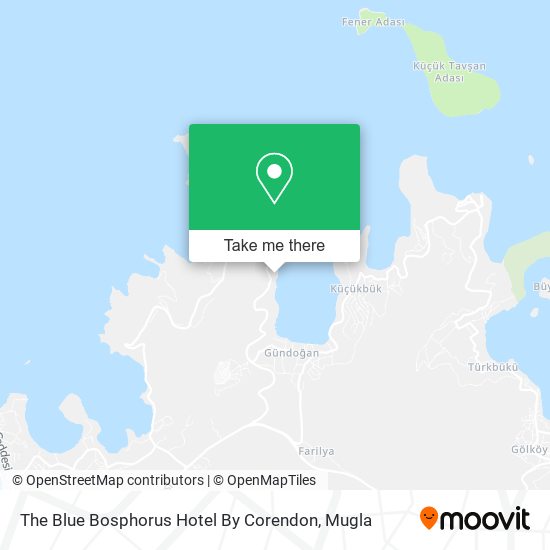The Blue Bosphorus Hotel By Corendon map