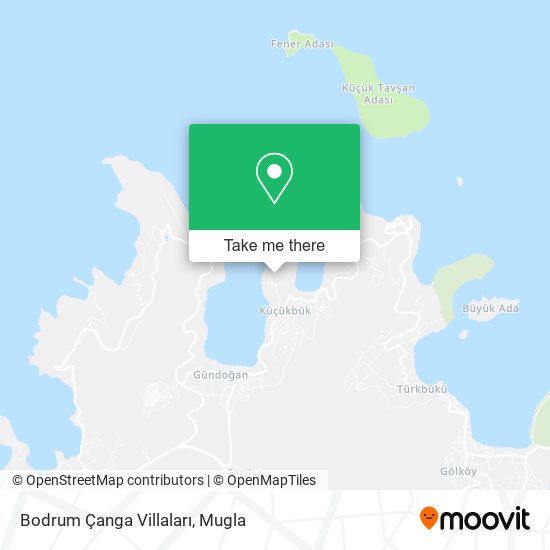 Bodrum Çanga Villaları map