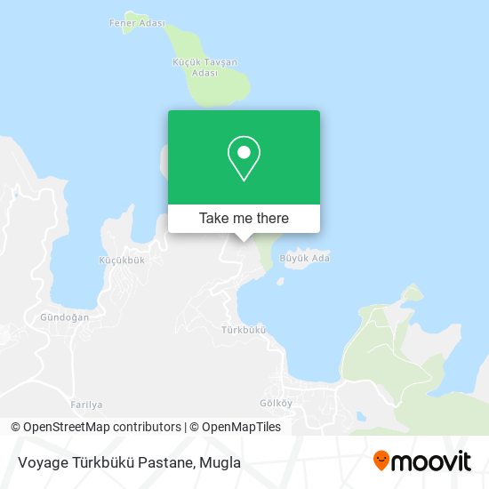 Voyage Türkbükü Pastane map