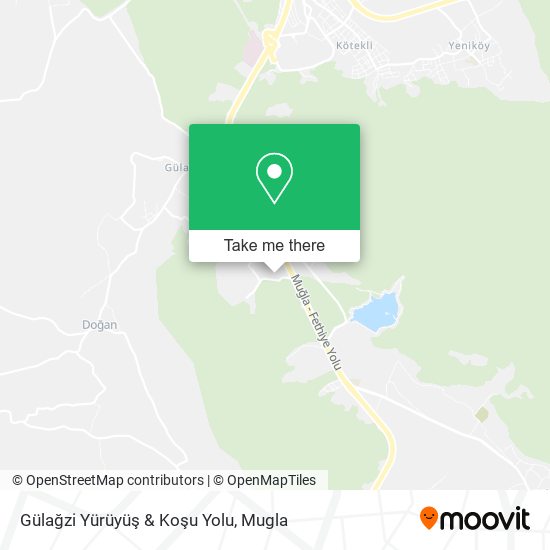 Gülağzi Yürüyüş & Koşu Yolu map