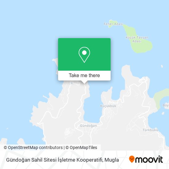 Gündoğan Sahil Sitesi İşletme Kooperatifi map