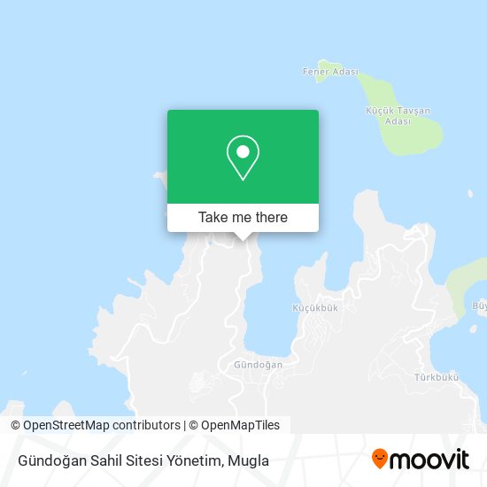 Gündoğan Sahil Sitesi Yönetim map